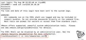 ESXI | 网卡全部直通后，无法进入WEB管理后台，恢复管理口不直通的方法
