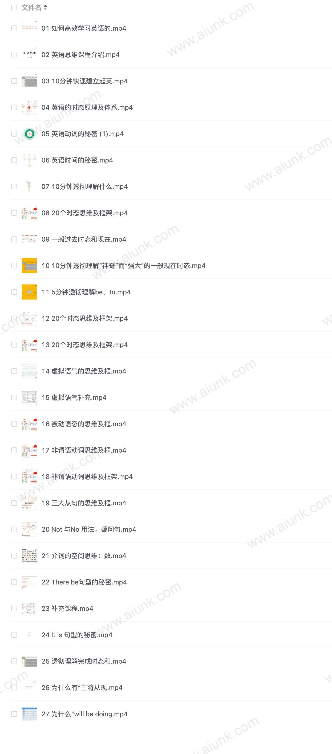网易云课堂英语思维:快速建立语法体系