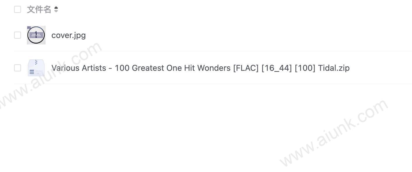 Various Artists - 100 Greatest One Hit Wonders [FLAC] [16bit_44.1kHz] [100首]