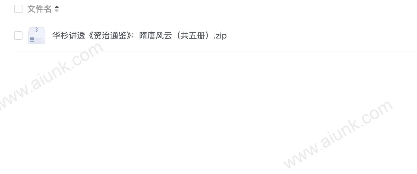 华杉讲透《资治通鉴》:隋唐风云(共五册)
