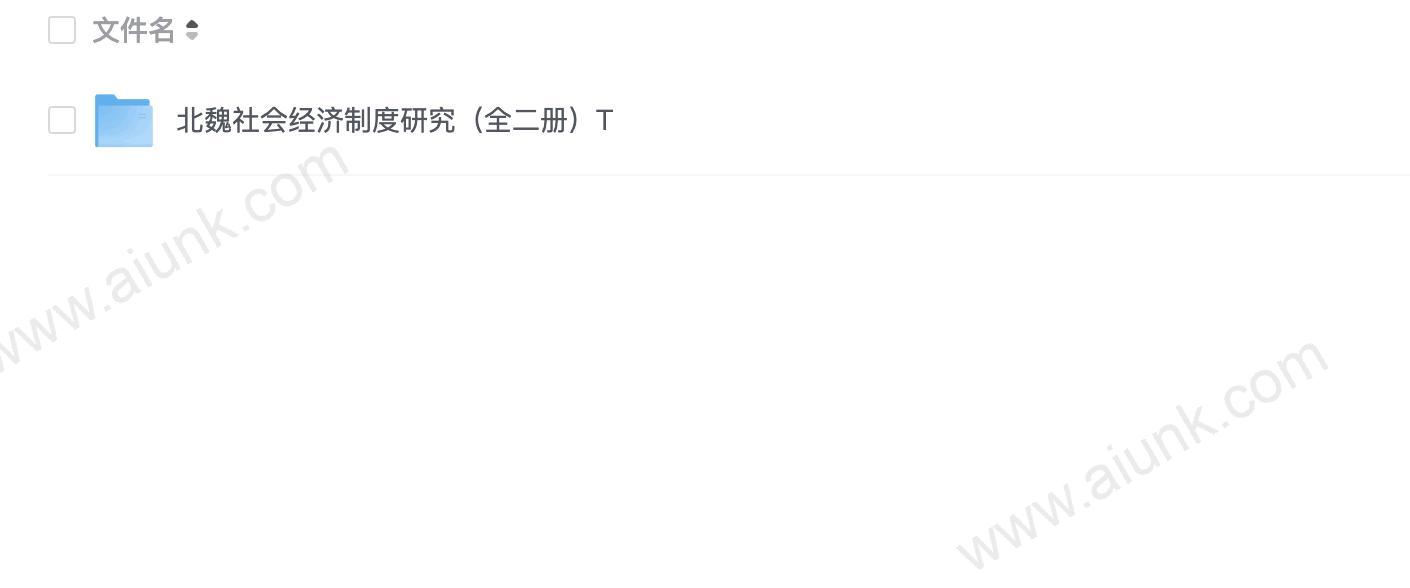 北魏社会经济制度研究(全二册)