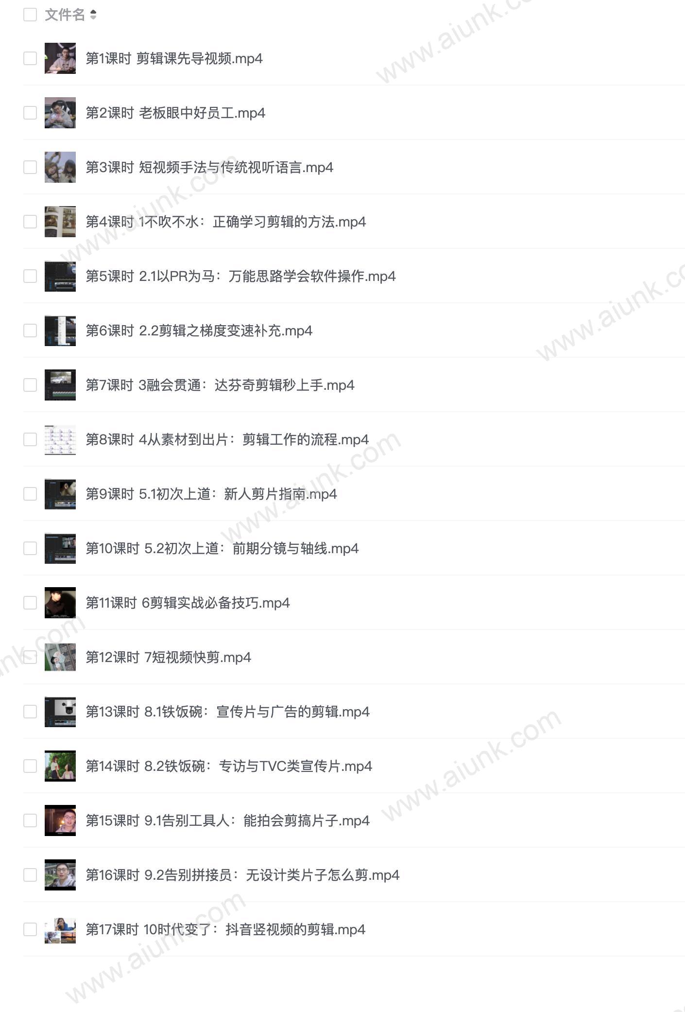 保姆级PR剪辑指南入行课程