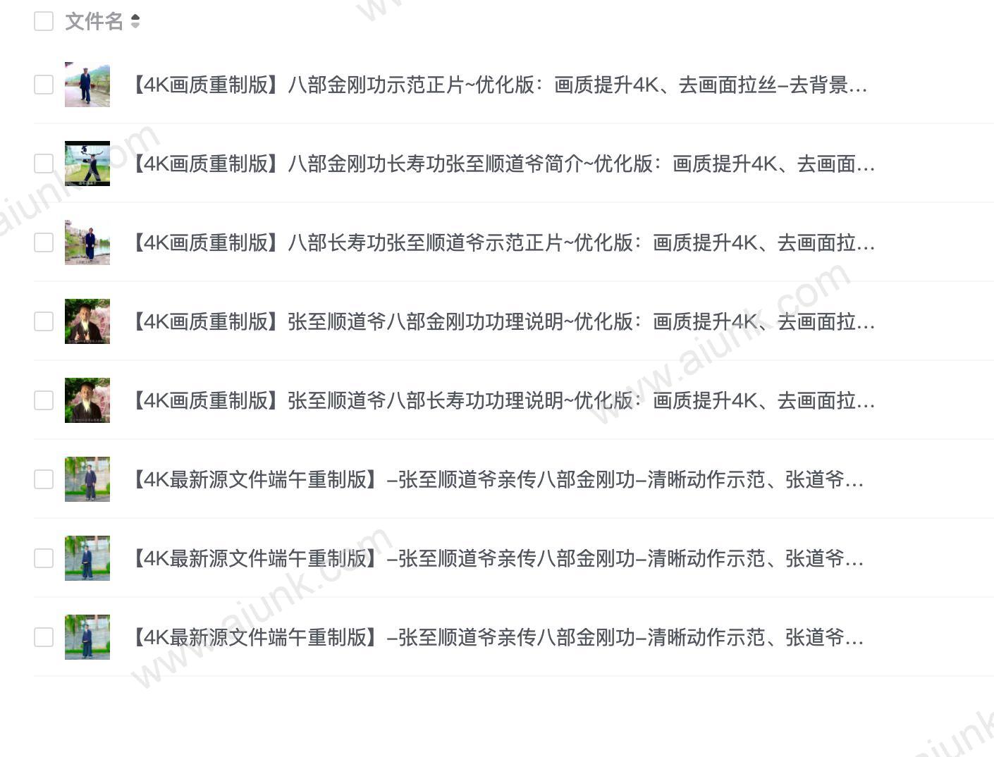 张至顺-八部金刚功4K画质重制版
