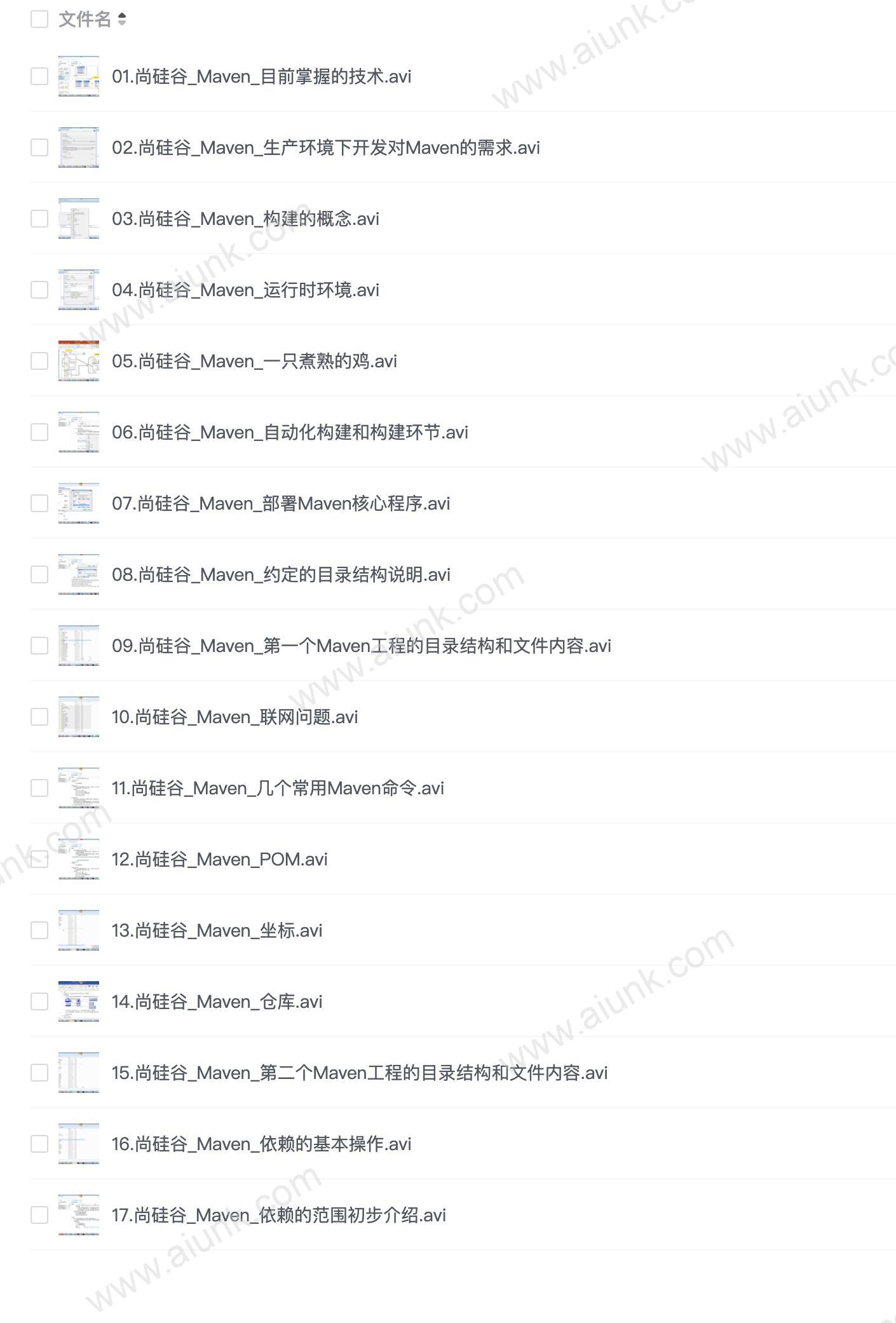 【尚硅谷】Maven视频课程 - 带源码课件