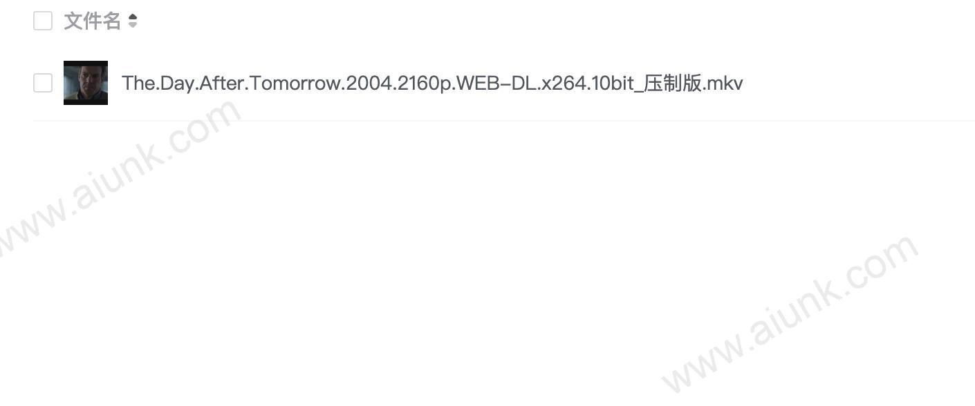 后天 The Day After Tomorrow (2004)