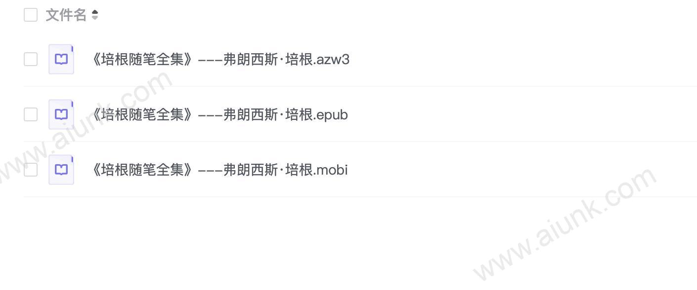 《培根随笔全集》---弗朗西斯·培根