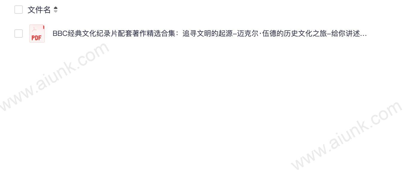 BBC历史文化经典 迈克尔伍德文明起源之旅 莎士比亚特洛伊印度秘闻全解读