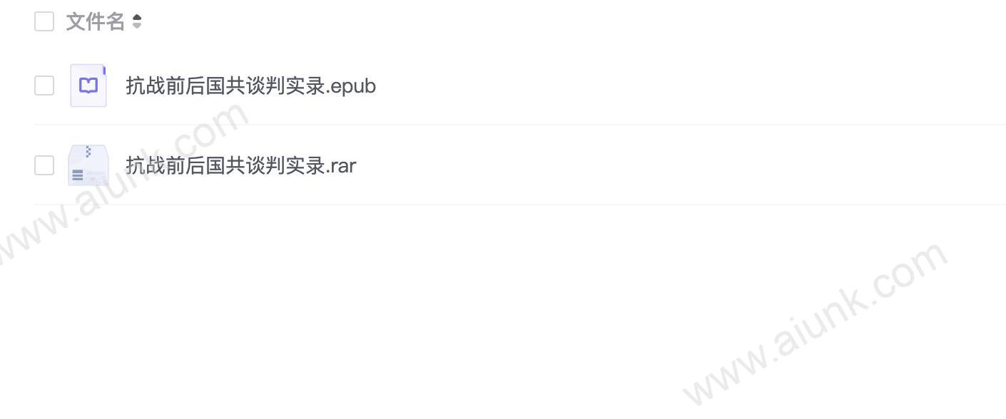 《抗战前后国共谈判实录》