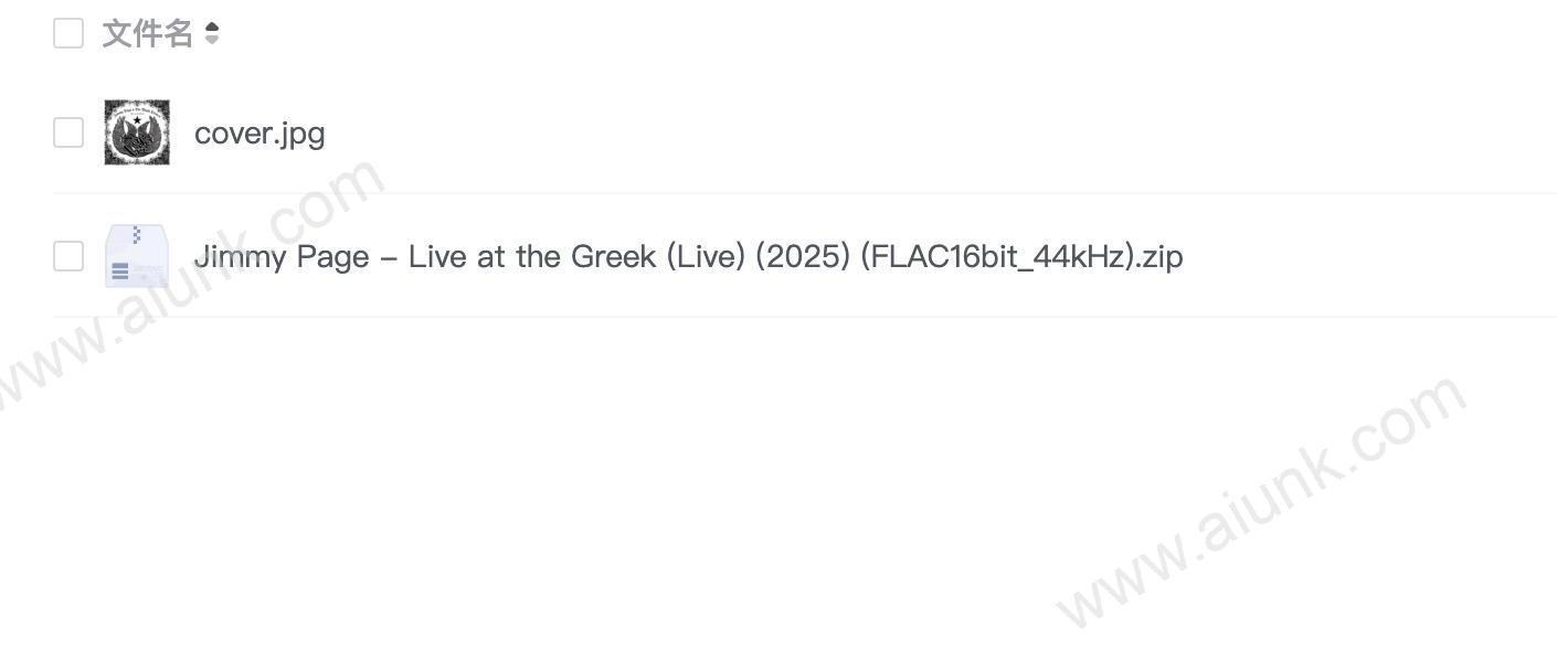 Jimmy Page - Live at the Greek (Live) (2025) (FLAC16bit_44kHz)