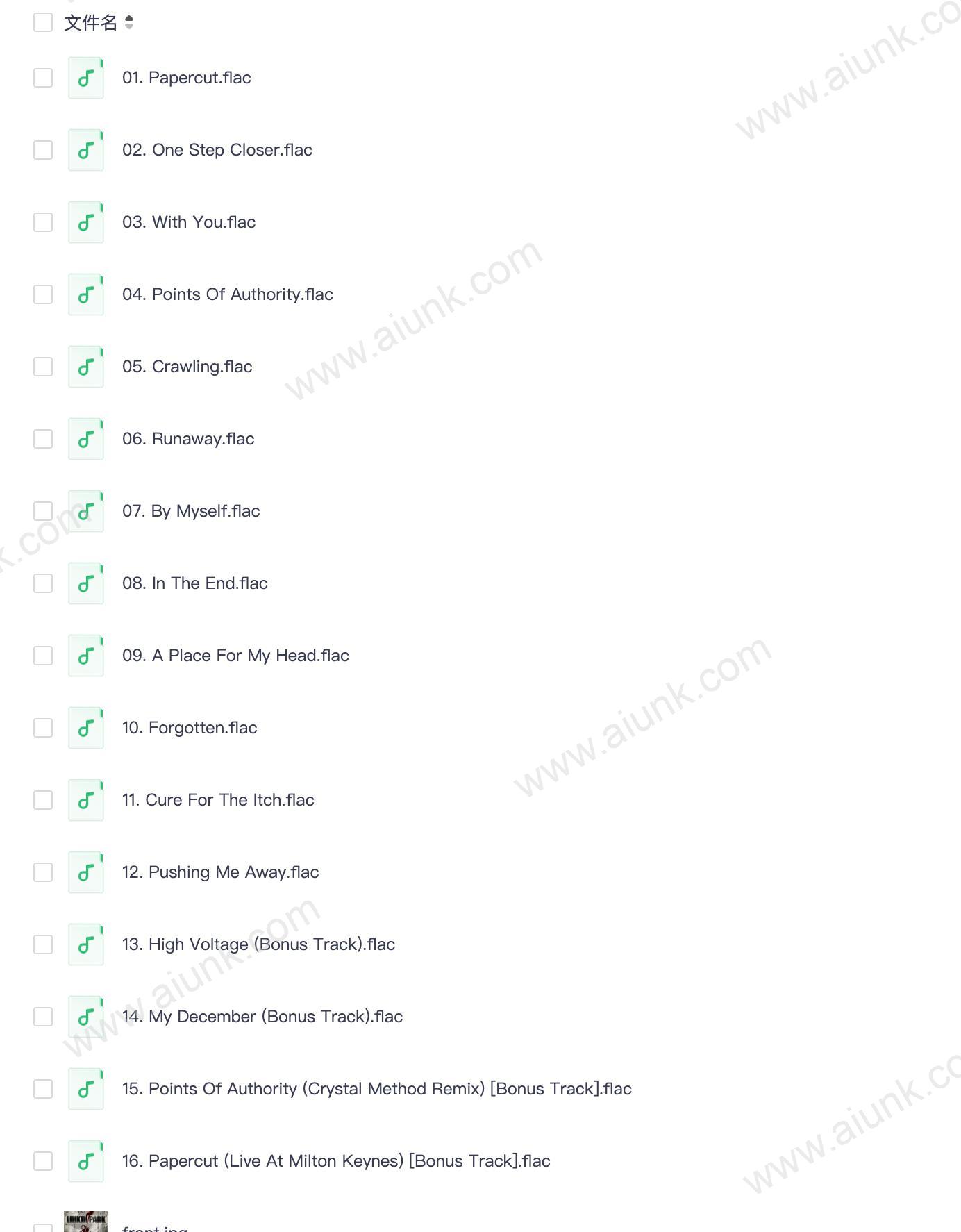 Linkin Park Hybrid Theory Deluxe Edition 2000 FLAC Download High Quality Audio