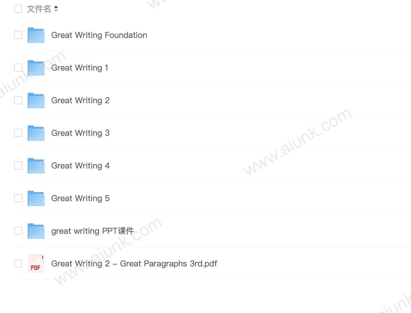 国家地理great writing大写作6册全集