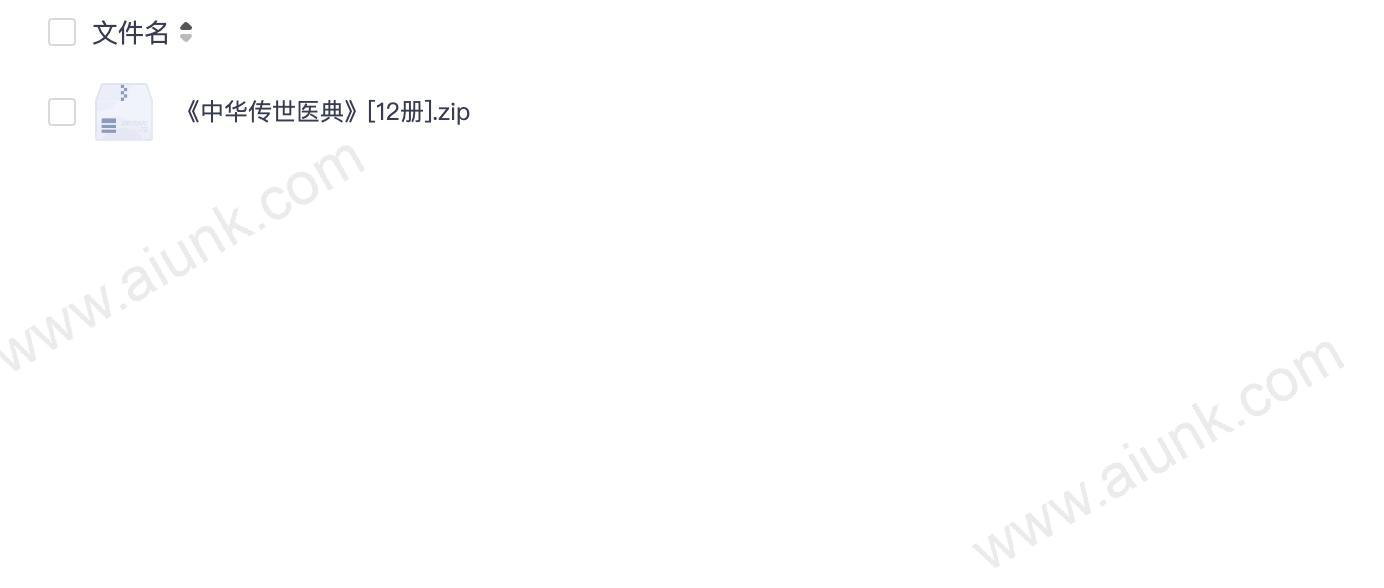 中华传世医典12册PDF 中医经典古籍全集免费下载
