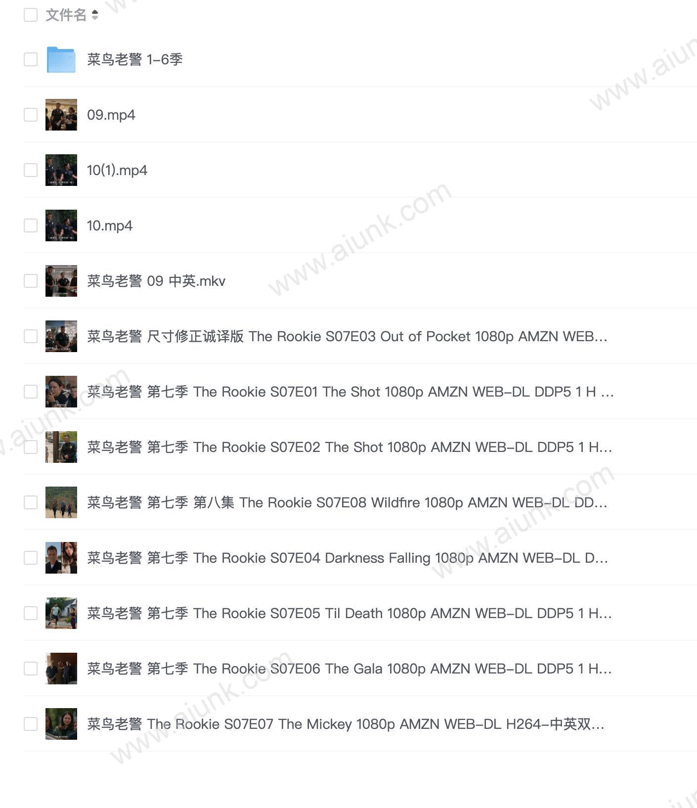 [内嵌简英][附前6季]（菜鸟老警 第七季）The Rookie Season 7(2025)[更至10／18集] 美国 犯罪／喜剧 内森·菲利安