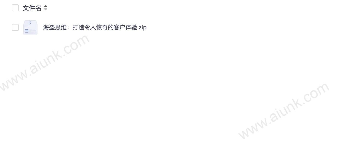 海盗思维:打造令人惊奇的客户体验