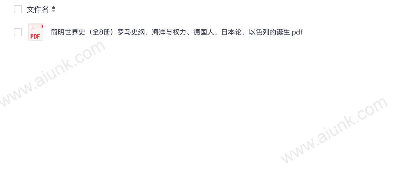 新标题:简明世界史全8册全新视角解密文明战争与死亡真相