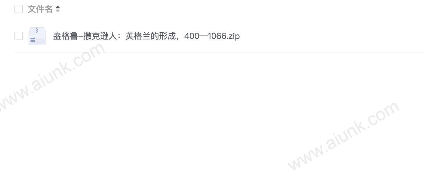 盎格鲁-撒克逊人:英格兰的形成,400—1066