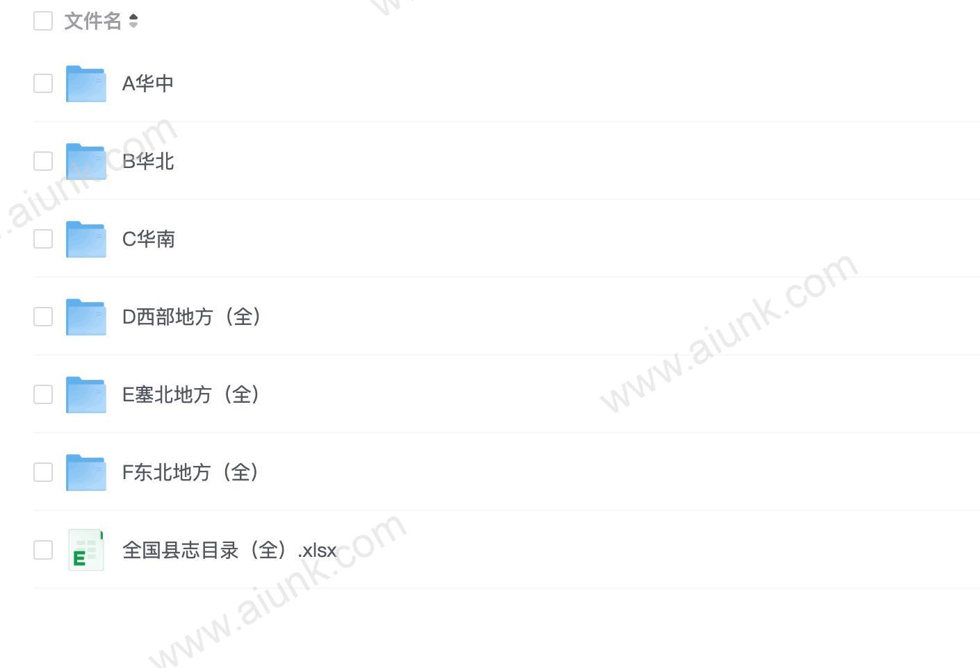 全国各地县志古籍 合集