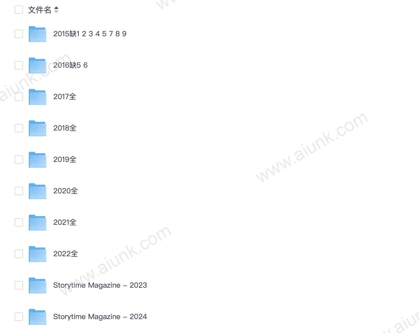 儿童英文故事类杂志《故事时间 Storytime (2015-2024) 》