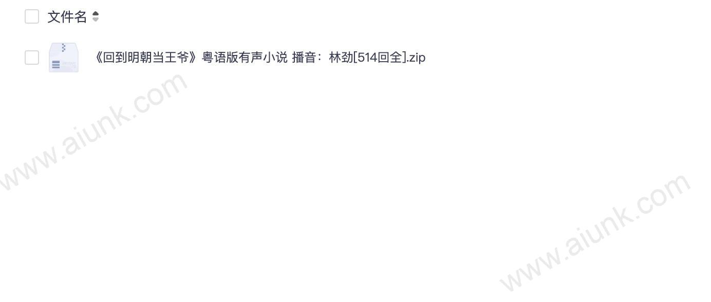 《回到明朝当王爷》粤语版有声小说 播音：林劲[514回全]