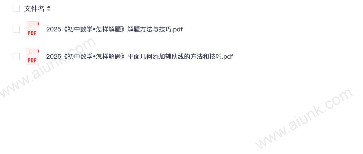 2025薛金星初中数学解题方法与技巧全解析高效学习指南