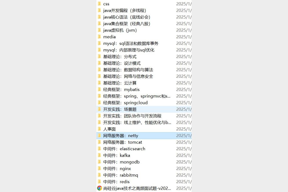 尚硅谷Java技术之高频面试题-v2025
