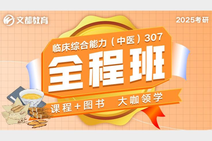 2025年考研中医综合全程
