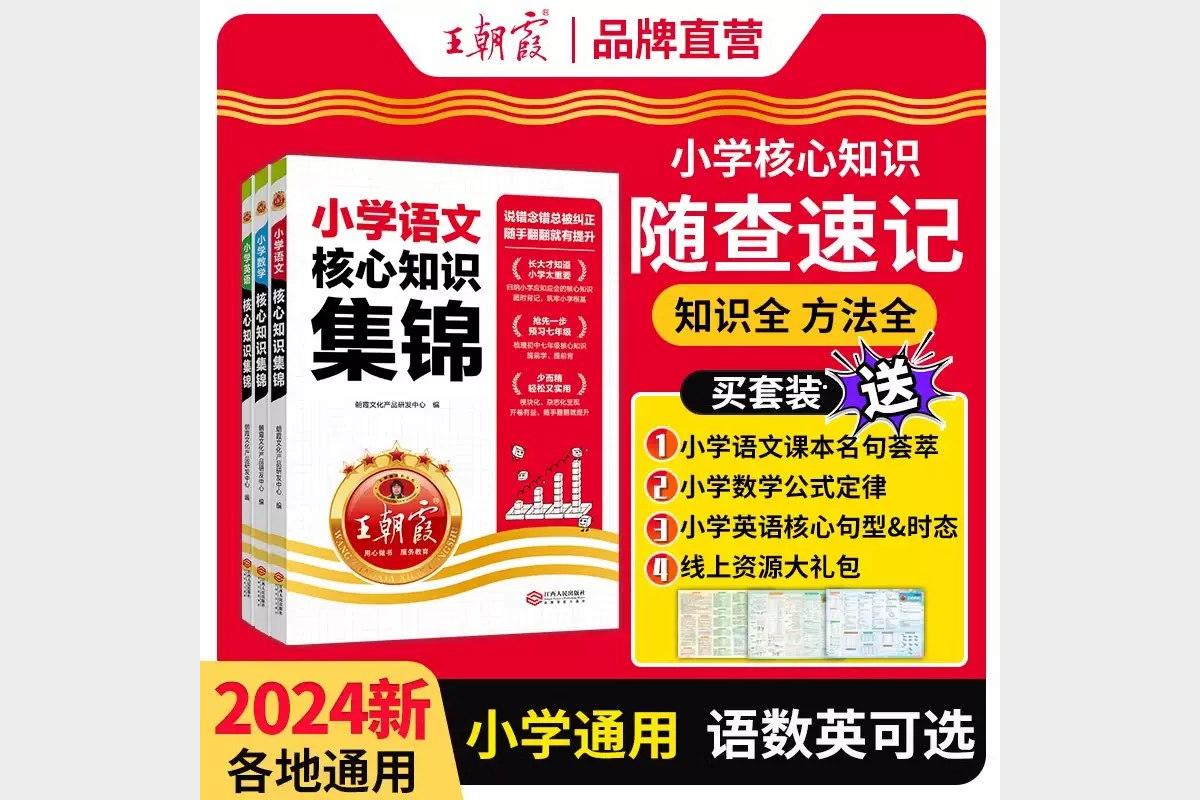 王朝霞-核心知识集锦（小学语数英）