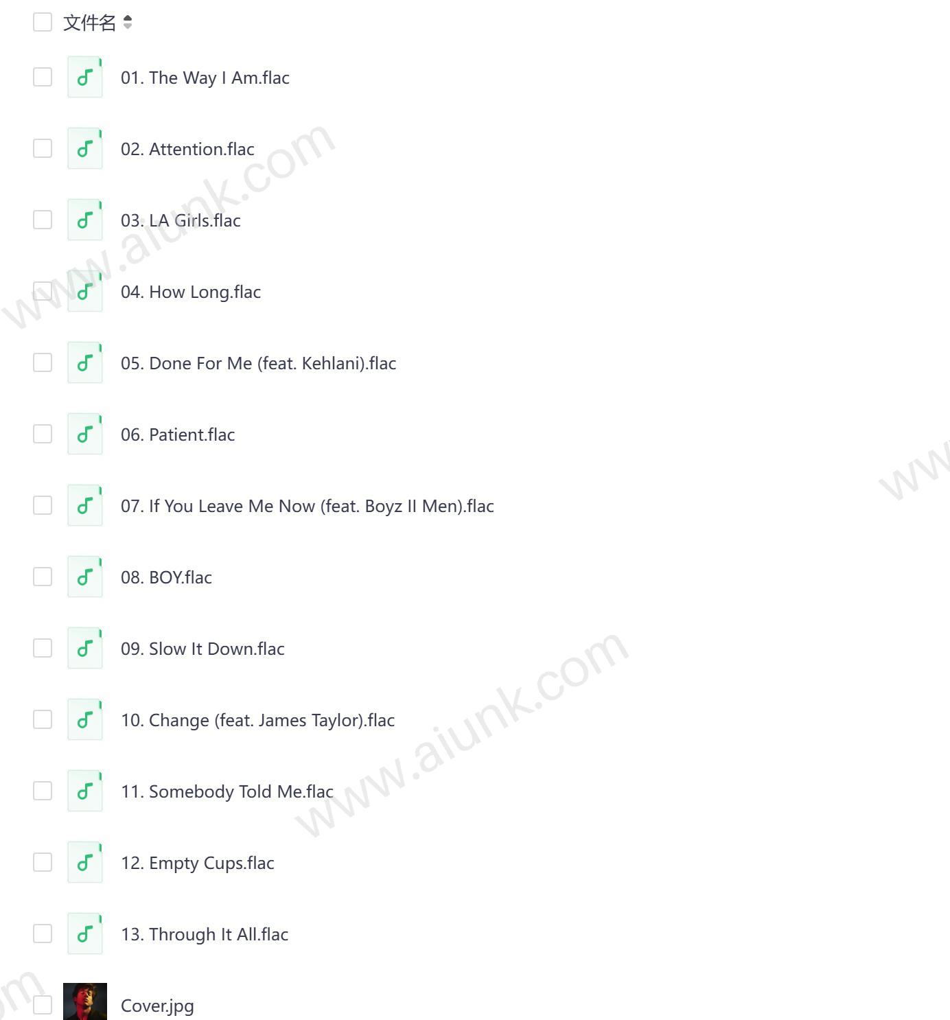 Charlie Puth Voicenotes 2018 FLAC 24Bit 44kHz High Quality Audio Download 