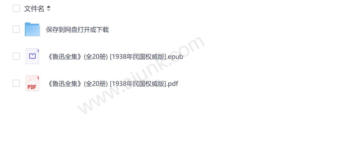 鲁迅全集全20册1938年民国原版珍藏版收录最权威的鲁迅著作