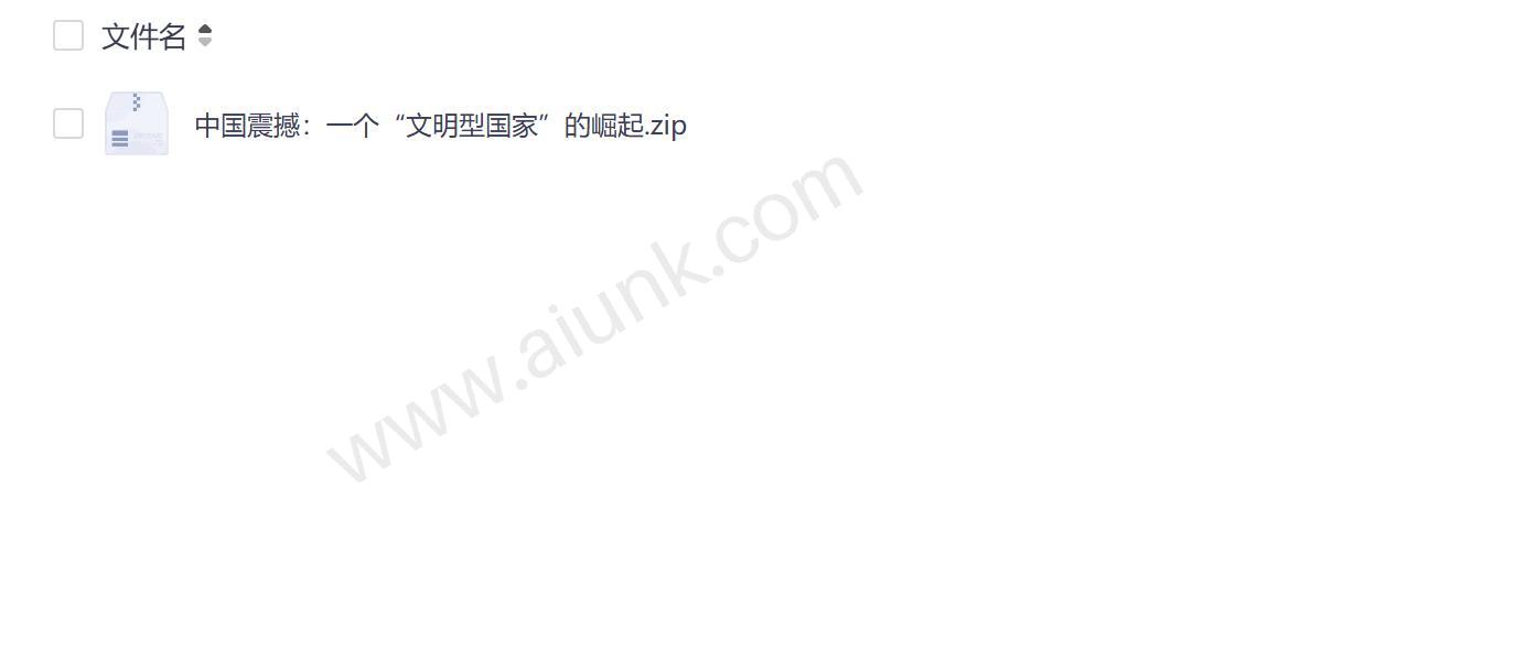 中国震撼 文明型国家崛起背后的力量与影响