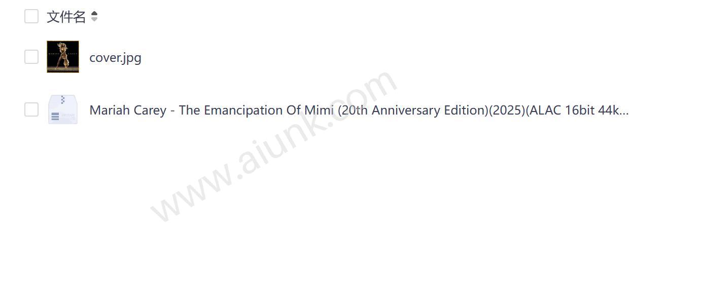 Mariah Carey The Emancipation Of Mimi 20th Anniversary Edition 2025 ALAC 16bit 44kHz Hi-Res Download 