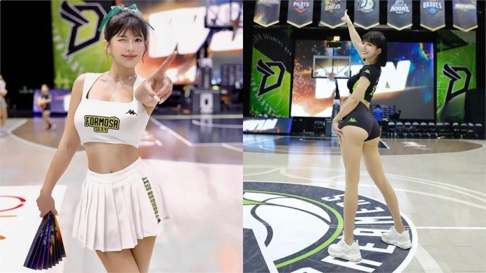 1米72逆天长腿台湾省最美啦啦队女神惊艳全场